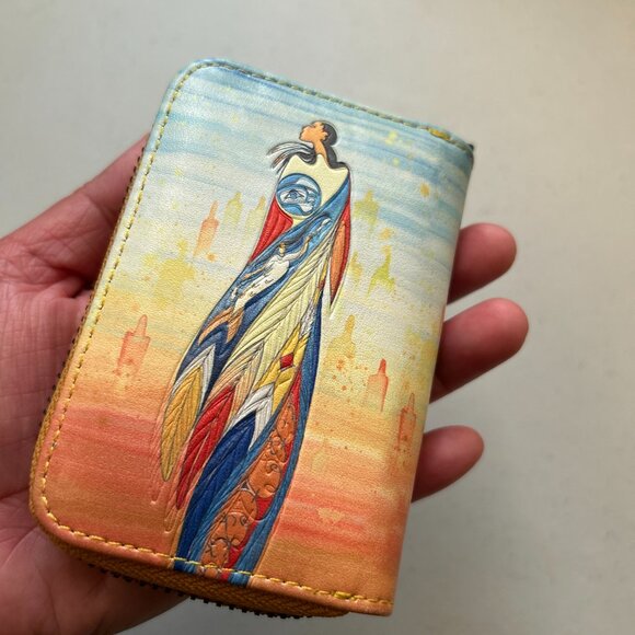 'Not Forgotten' Coin Wallet Designed by Sioux artist Maxine Noel - Picture 6 of 9